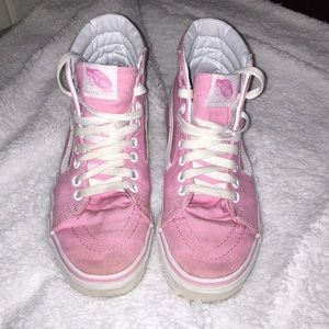 Pink High Top Vans